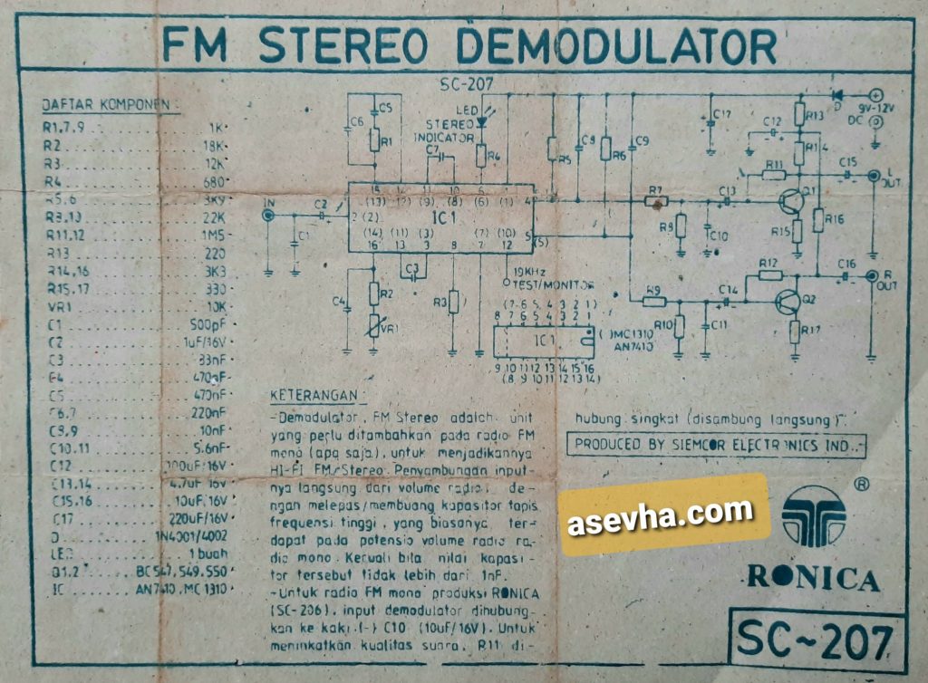 Fm Stereo Demodulator