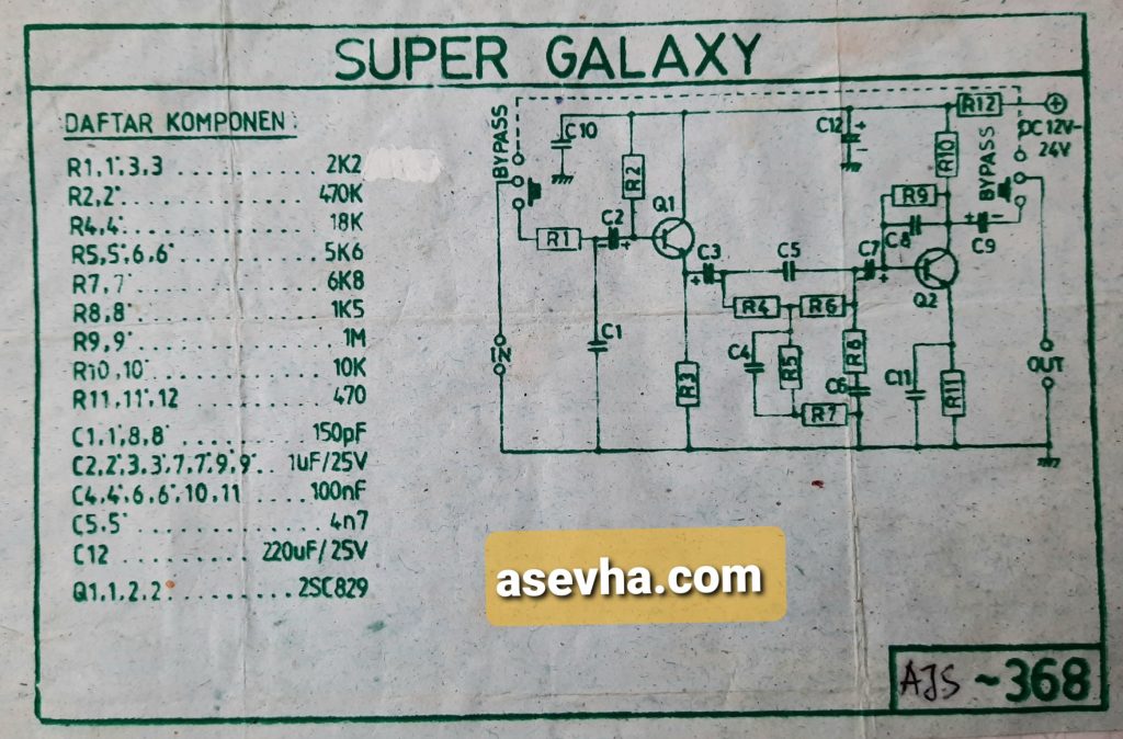 Skema Super Galaxy by Ronica SC-368