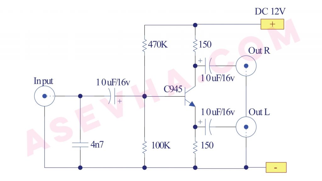 Skema Mono-To-Stereo, Pengubah Mono Menjadi Stereo - Tutorial