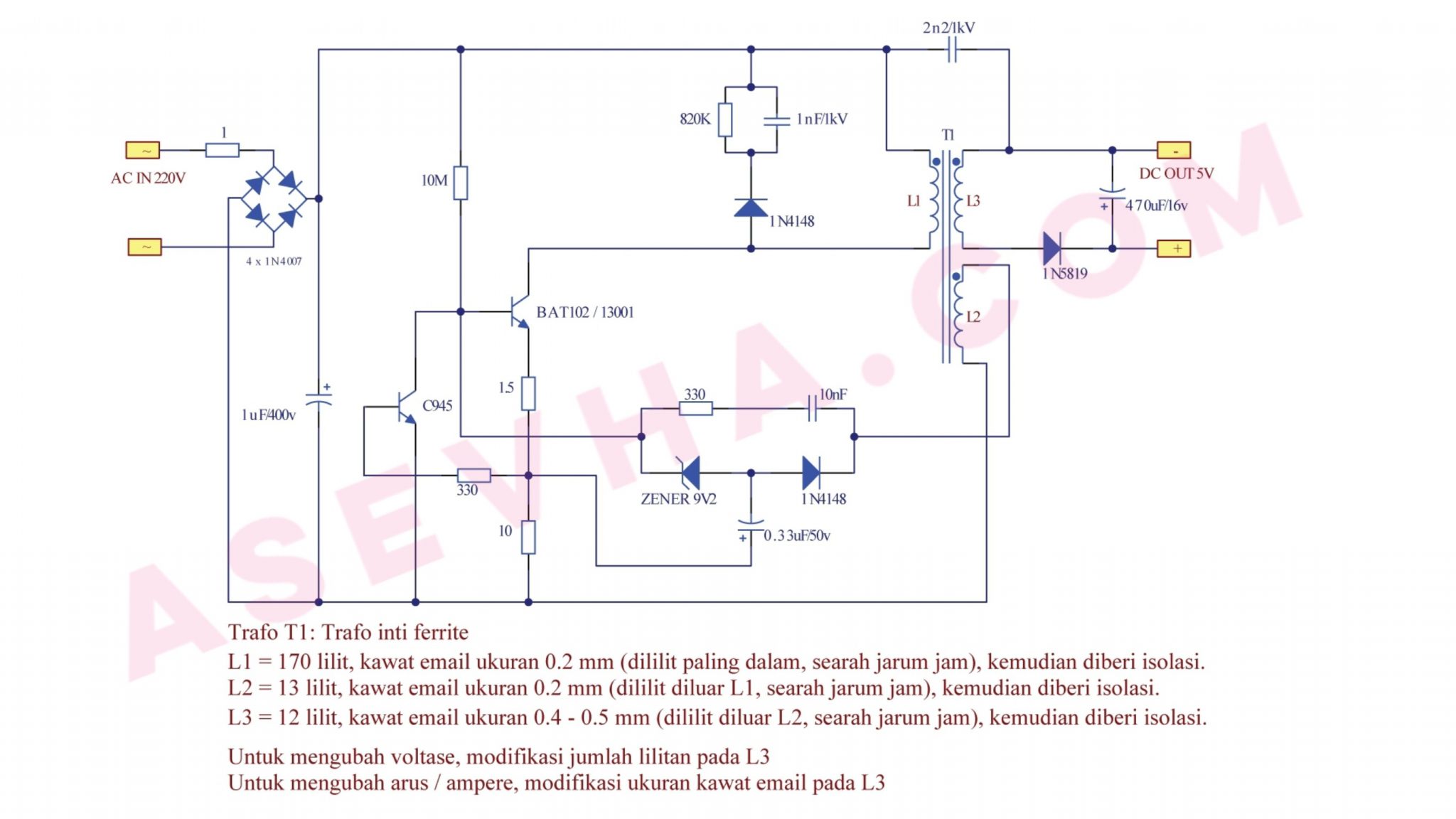 diagram skema charger accu - Cara Membaca dan Menginterpret...